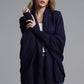 Open Front Batwing Sleeve Cardigan