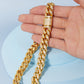 GNJ Brass Curb Chain Necklace