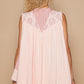POL Embroidered Pearls Open Front Sleeveless Cardigan