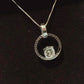 1 Carat Moissanite 925 Sterling Silver Necklace