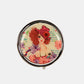 Nicole Lee USA Print Metallic Circular Large Pill Case