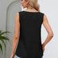 V-Neck Wide Strap Tank
