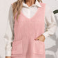 Pocketed V-Neck Sweater Vest
