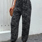 Printed High Waist Pants