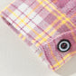 Plaid Collared Neck Button Up Shacket