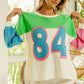 BiBi Color Block Patched Long Sleeve Top - Brand BiBi