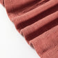 Frill V-Neck Long Sleeve Blouse