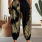 Tie-Dye Elastic Waist Pants