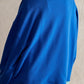 Contrast Trim Round Neck Long Sleeve Sweatshirt