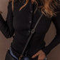 Button Up Collared Neck Cardigan