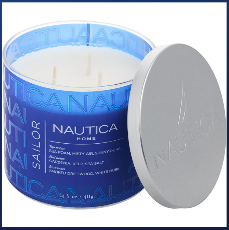 Nautica Sailor Candle 14.5 oz by Nautica