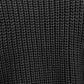 Cable-Knit Mock Neck Cap Sleeve Sweater