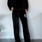 Full Size Boat Neck Long Sleeve Top and Pants Set