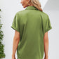 Button Up Short Sleeve Shirt