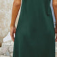 Mock Neck Sleeveless Mini Dress