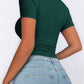 Devine Scoop Neck Short Sleeve T-Shirt