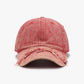 Fringe Adjustable Cotton Baseball Cap