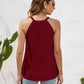 Lace Detail Grecian Neck Cami