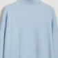 Turtleneck Long Sleeve Top and Drawstring Pants Sweater Set