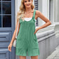 Lovelet Knotted Wide Strap Scoop Neck Overalls