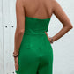 Ruffled Tube Romper
