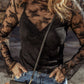 Surplice Cami and Lace Long Sleeve Cover Up Set