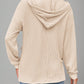 Double Take Drawstring Dropped Shoulder Long Sleeve Hoodie