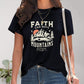 Full Size Graphic Round Neck Short Sleeve T-Shirt