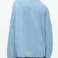 Round Neck Drop Shoulder Sweater