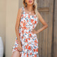 Floral Tiered Spaghetti Strap Dress