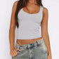 Lovelet Scoop Neck Wide Strap Tank