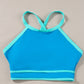 Sandn'Sun Crisscross Round Neck Two-Piece Swim Set