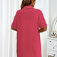 Button Up Half Sleeve Top and Shorts Set