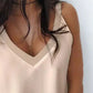V-Neck Wide Strap Cami
