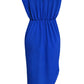 Round Neck Cap Sleeve Dress