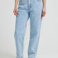 Pocketed Straight Leg Jeans