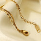 Icing on the Cake Rhinestone Double-Layered Bracelet