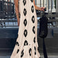 Full Size Printed Single Shoulder Maxi Dress