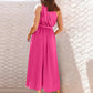 Full Size Single Shoulder Midi Dress