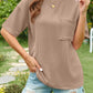 Full Size Round Neck Half Sleeve T-Shirt