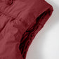 Drawstring Zip Up Hooded Vest Coat