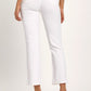 RISEN Full Size Distressed Cropped Straight Jeans