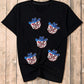 Full Size Sequin Round Neck Short Sleeve T-Shirt