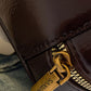 PU Leather Bow Trim Shoulder Bag