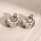 Stainless Steel Teardrop Shape Earrings