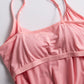Full Size Scoop Neck Adjustable Strap Cami