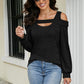 Cutout Cold-Shoulder Top