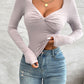 Jenna Twisted Long Sleeve T-Shirt
