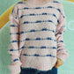 Striped Round Neck Long Sleeve Sweater
