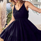 BiBi V-Neck Ruffle Hem Mini Cami Dress - Brand BiBi